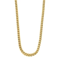Lotus Style Bijoux Collier Homme Men In Black LS2290-1-2 Acier doré | Homme Colliers Et Pendentifs