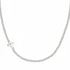 Morellato Bijoux Collier Homme Morellato - SKR62 CROSS Acier Argent | Homme Colliers Et Pendentifs