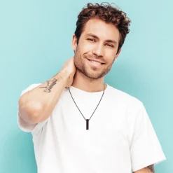 So Charm Bijoux Collier Homme So Charm - B4276-OEILDETIGRE - Collier Mode Homme | Femme Collier Et Pendentif