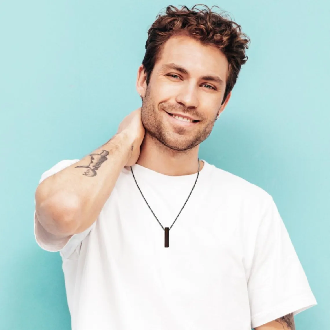 So Charm Bijoux Collier Homme So Charm - B4276-OEILDETIGRE - Collier Mode Homme | Femme Collier Et Pendentif