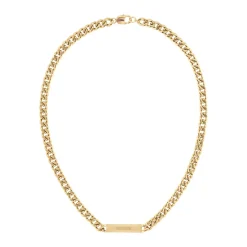 Tommy Hilfiger Bijoux Collier Homme Tommy Hilfiger Clash - 2790578 Acier Doré | Homme Colliers Et Pendentifs