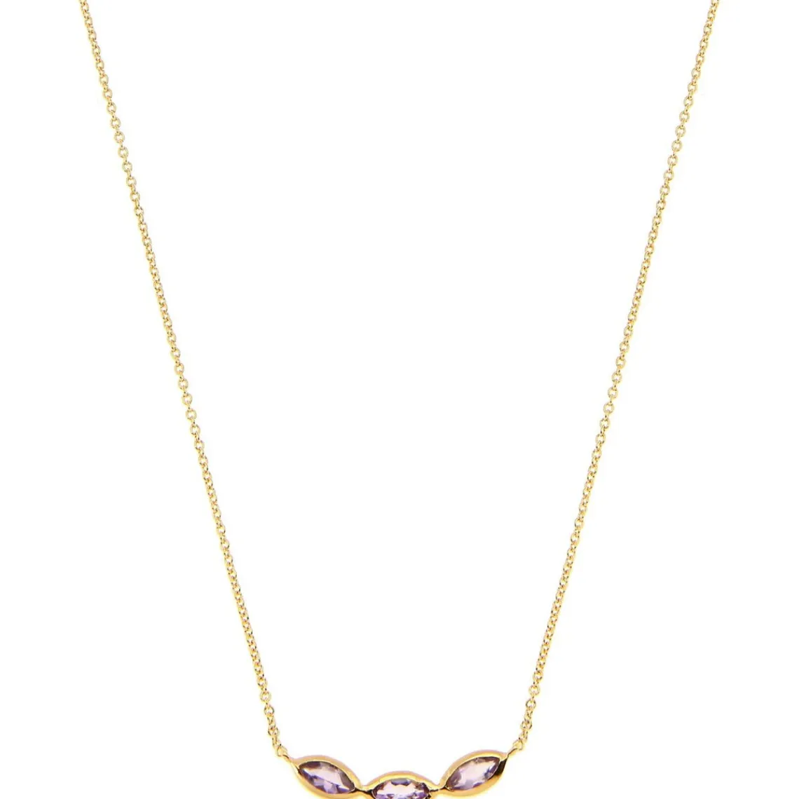 Kosma Paris Collier Kira Doré & Améthyste | Femme Collier Et Pendentif