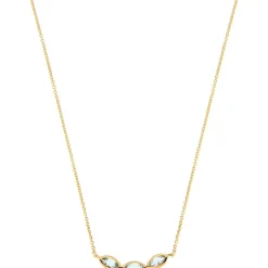 Kosma Paris Collier Kira Doré & Topaz | Femme Collier Et Pendentif