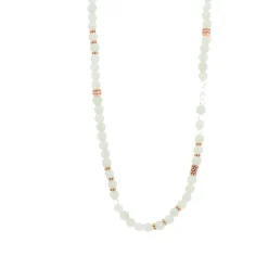 Les Interchangeables Collier A59299 - Sautoir Bobo Chic Gris Femme | Femme Collier Et Pendentif