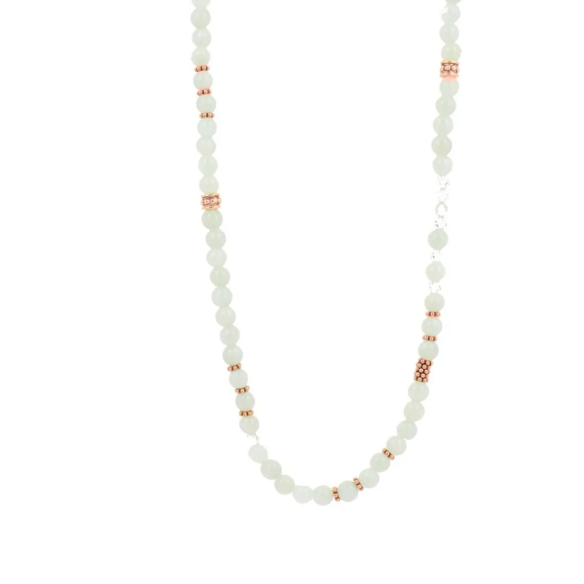 Les Interchangeables Collier A59299 - Sautoir Bobo Chic Gris Femme | Femme Collier Et Pendentif