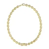 Guess Bijoux Collier Modern Love Acier Doré Et Nœud Central 45,72 cm | Femme Collier Et Pendentif