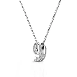 MYC-Paris Collier Number 9 Argenté | Femme Collier Et Pendentif