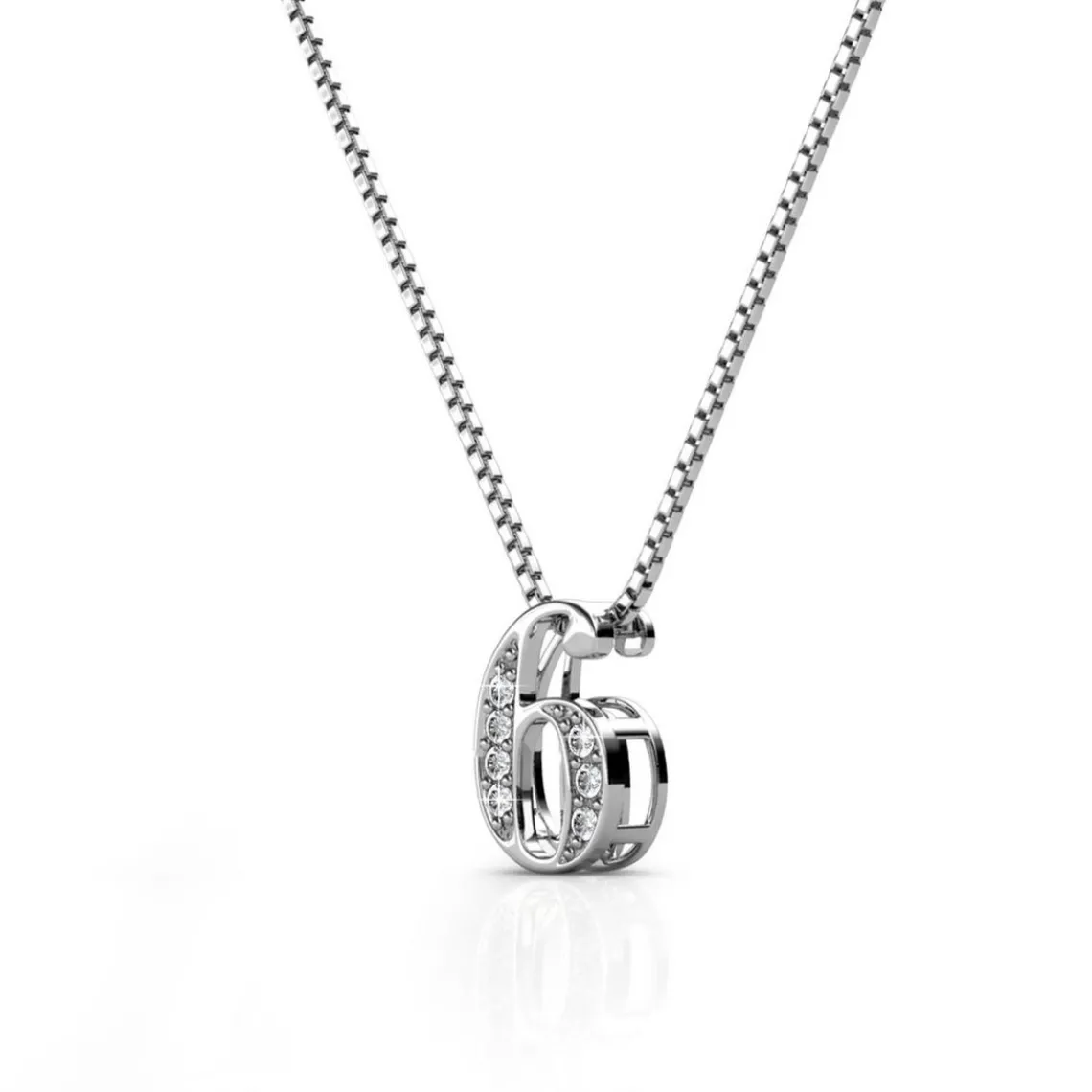 MYC-Paris Collier Number 6 Argenté | Femme Collier Et Pendentif