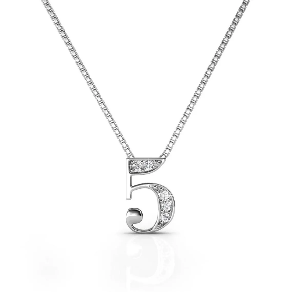 MYC-Paris Collier Number 5 Argenté | Femme Collier Et Pendentif