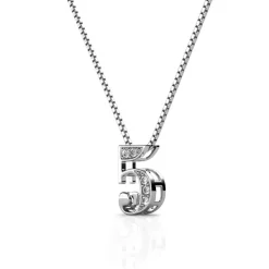 MYC-Paris Collier Number 5 Argenté | Femme Collier Et Pendentif
