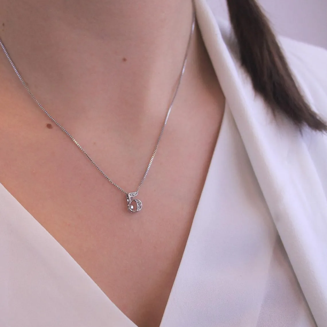 MYC-Paris Collier Number 5 Argenté | Femme Collier Et Pendentif