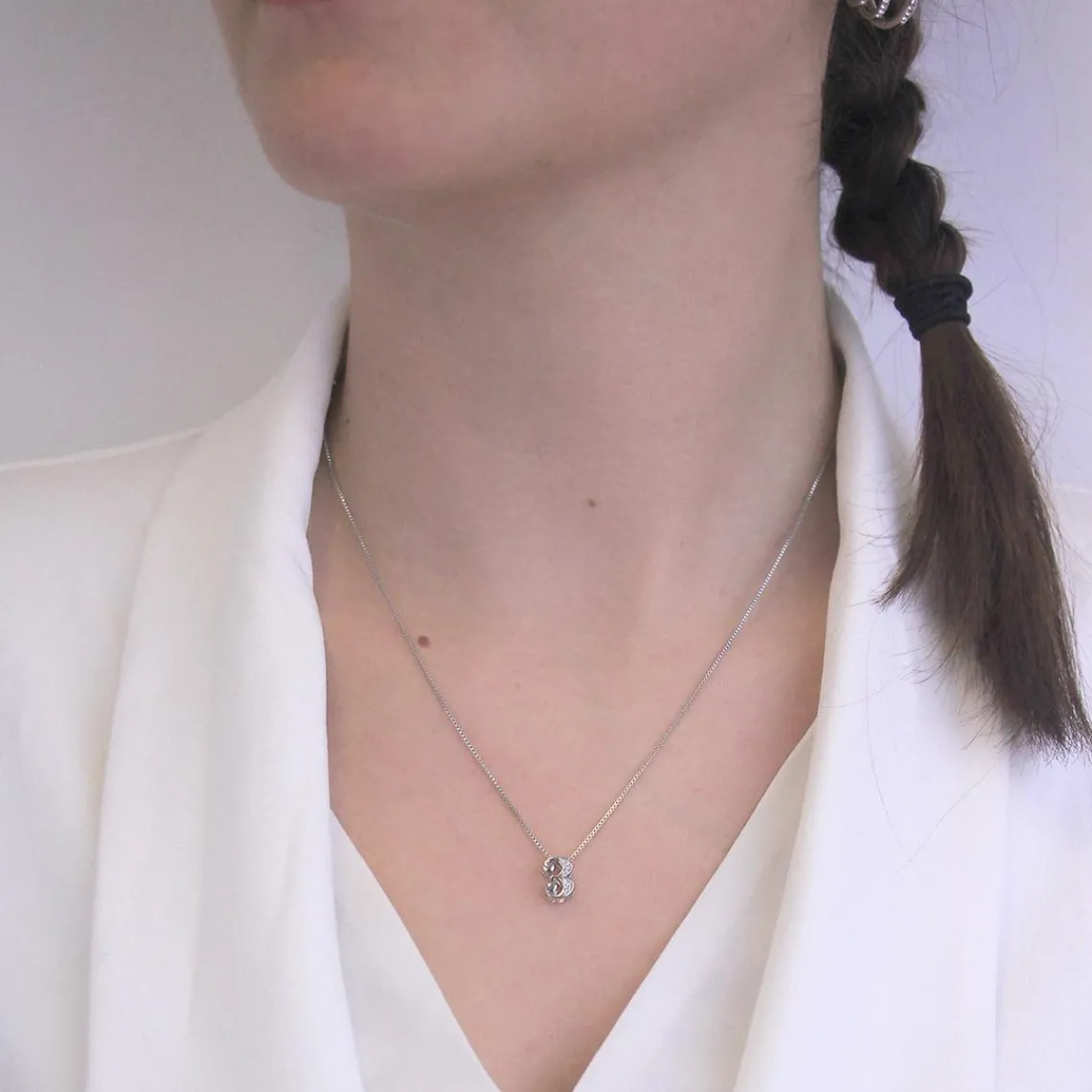 MYC-Paris Collier Number 3 Argenté | Femme Collier Et Pendentif
