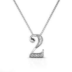 MYC-Paris Collier Number 2 Argenté | Femme Collier Et Pendentif