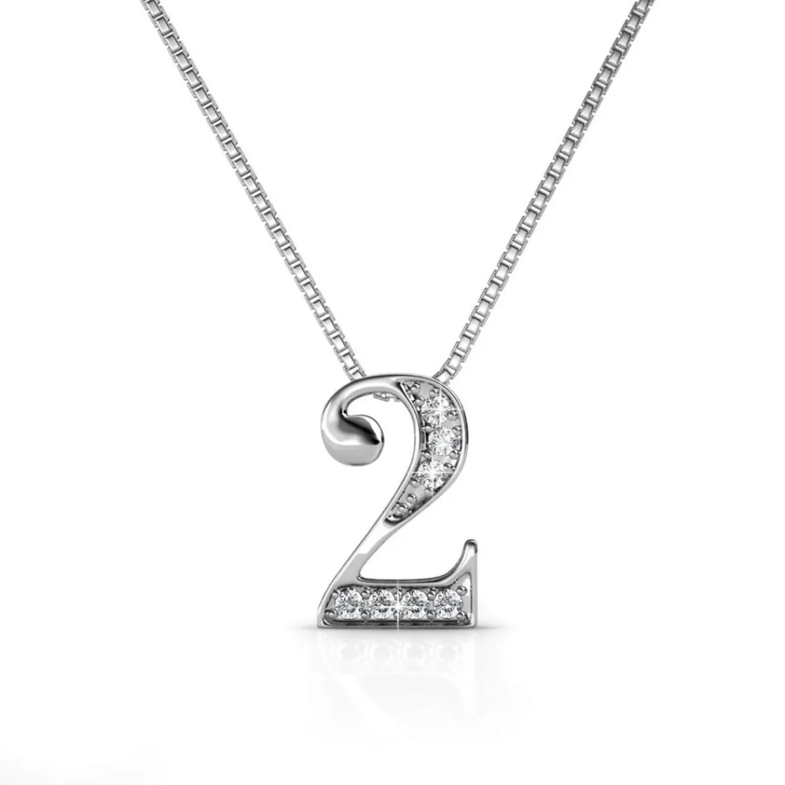 MYC-Paris Collier Number 2 Argenté | Femme Collier Et Pendentif