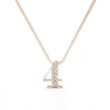 MYC-Paris Collier Number 4 Or Rose | Femme Collier Et Pendentif