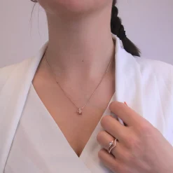 MYC-Paris Collier Number 4 Or Rose | Femme Collier Et Pendentif