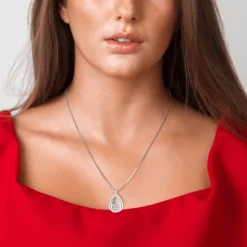 So Charm Bijoux Collier orné de cristaux Swarovski | Femme Collier Et Pendentif