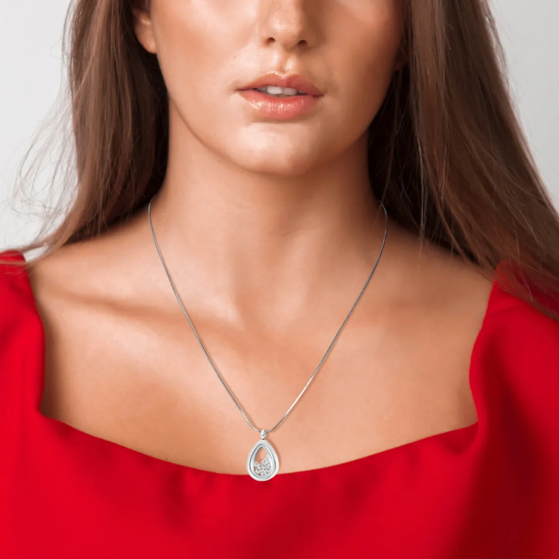 So Charm Bijoux Collier orné de cristaux Swarovski | Femme Collier Et Pendentif