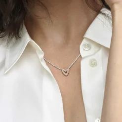 Pandora Collier Moments Esquisse de Cœur | Femme Collier Et Pendentif