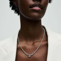 Pandora Collier Moments - Maille Cloutée | Femme Collier Et Pendentif