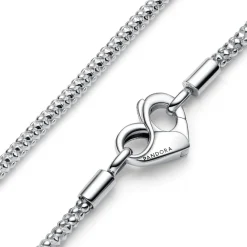 Pandora Collier Moments - Maille Cloutée | Femme Collier Et Pendentif