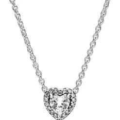 Pandora Collier Timeless Cœur Surélevé | Femme Collier Et Pendentif
