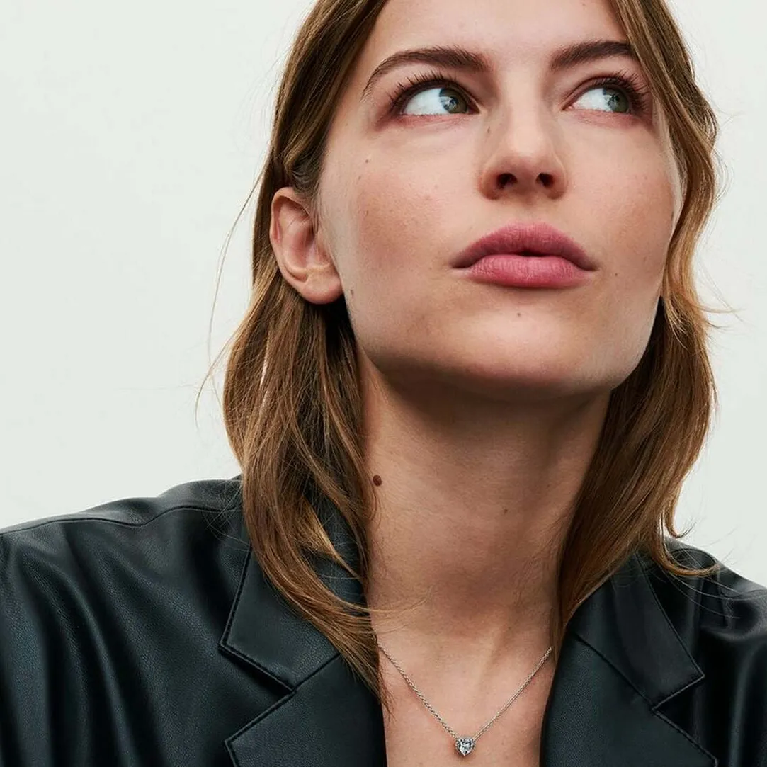 Pandora Collier Timeless Cœur Surélevé | Femme Collier Et Pendentif