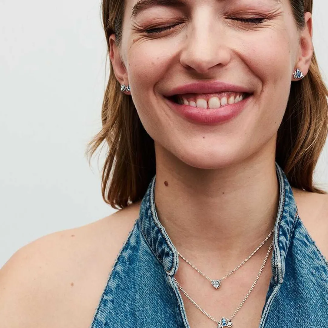 Pandora Collier Timeless Cœur Surélevé | Femme Collier Et Pendentif