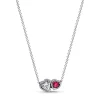Pandora Collier à Pendentif Cœurs Halo | Femme Collier Et Pendentif