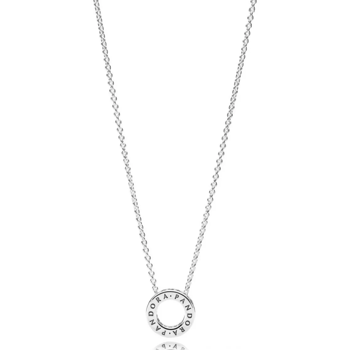 Pandora Collier Signature Cercle Pavé | Femme Collier Et Pendentif