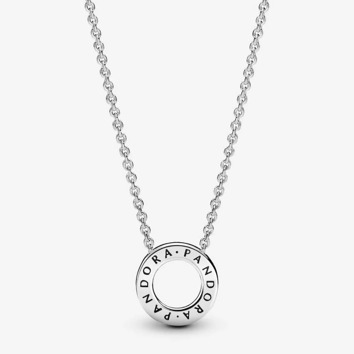 Pandora Collier Signature Cercle Pavé | Femme Collier Et Pendentif