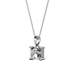 MYC-Paris Collier Simple Square Argenté | Femme Collier Et Pendentif