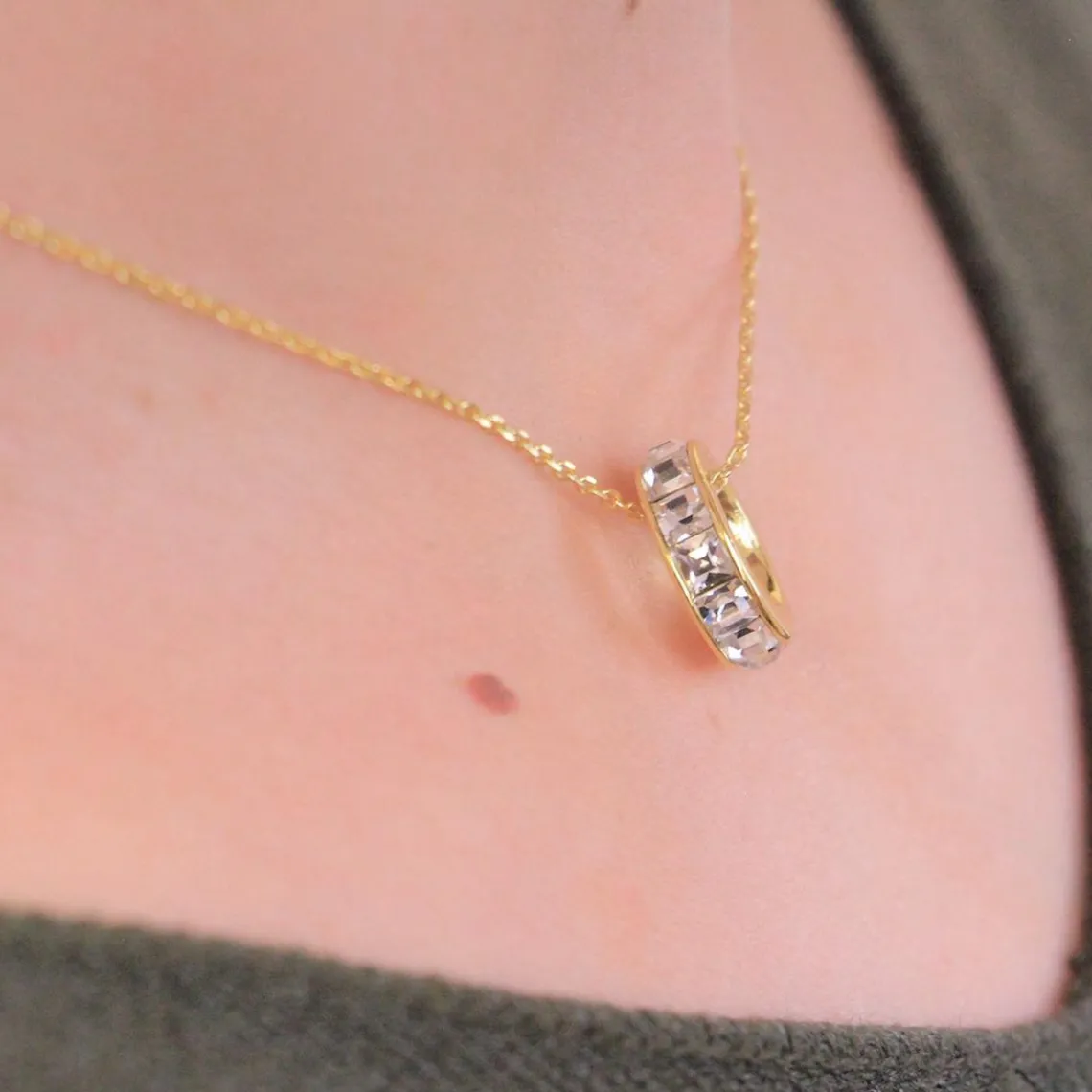MYC-Paris Collier Square Roller Or | Femme Collier Et Pendentif