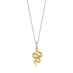 Ti Sento Collier Poolside reflections 3923SY-42 - Collier Argent forme animale dorée Femme | Femme Collier Et Pendentif