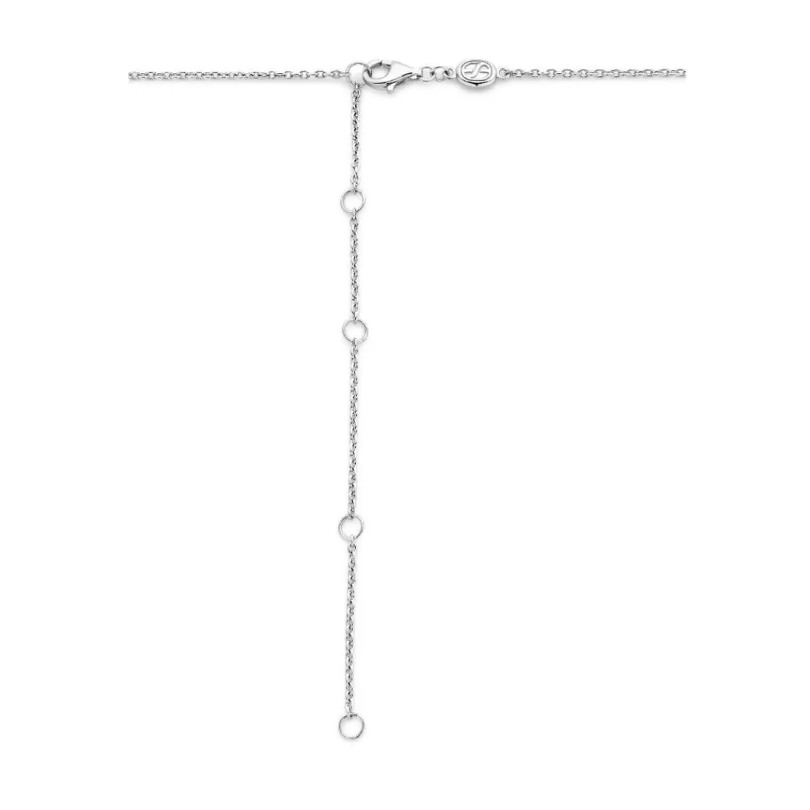 Ti Sento Collier - 34046YP Argent Doré Perles Synthétiques Et Oxyde De Zirconium Rond | Femme Collier Et Pendentif