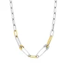 Ti Sento Collier - 34047ZY Argent Bicolore Épingles | Femme Collier Et Pendentif