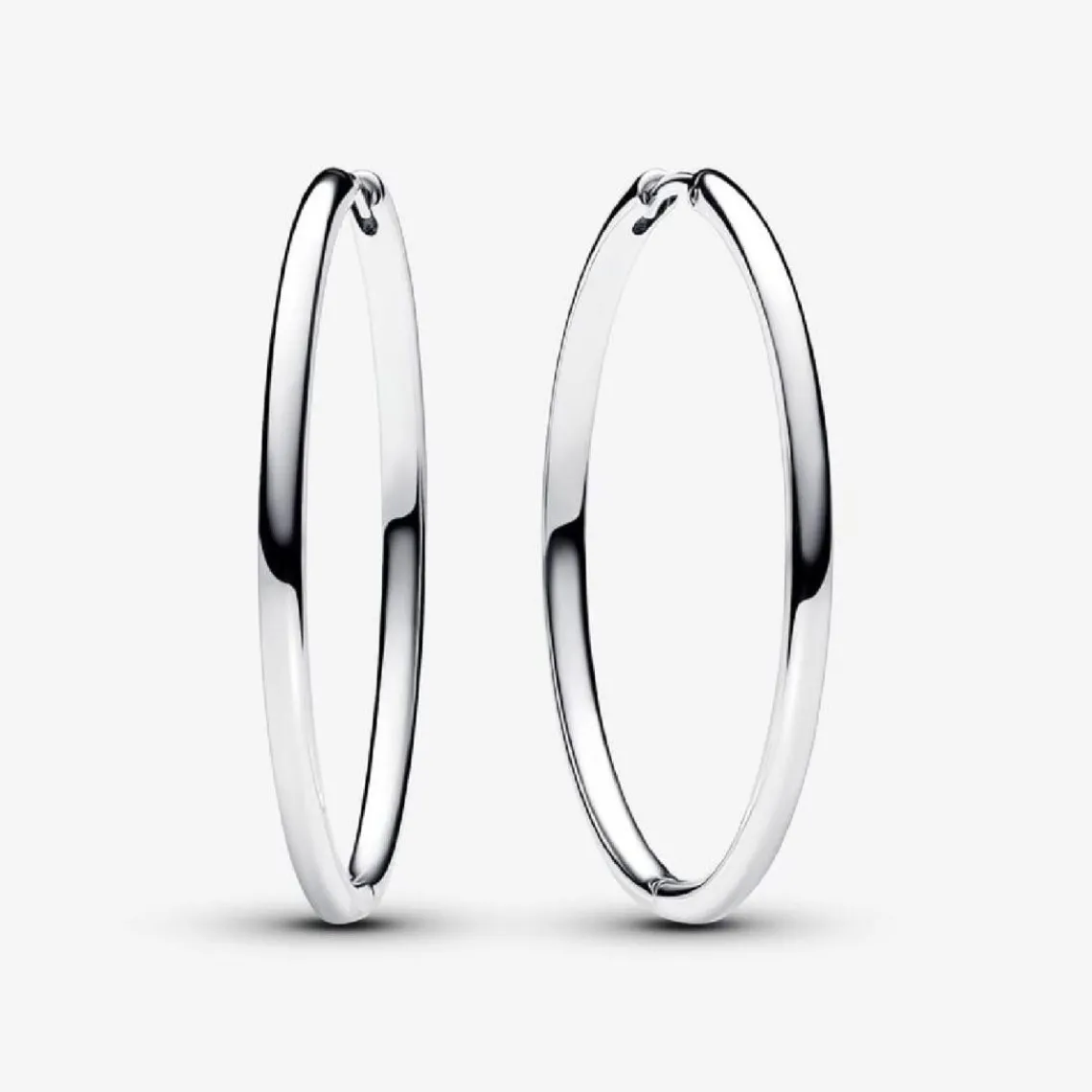 Pandora Créoles à Charms Moments 40 mm | Femme Boucles D'Oreilles