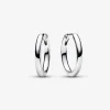Pandora Créoles à Charms Moments 18 mm | Femme Boucles D'Oreilles