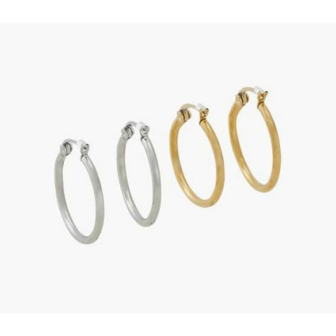 Balaboosté Créoles Femme Épaisses En Acier - 3502456560260 Métal Multicolore | Femme Boucles D'Oreilles