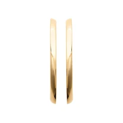 Maison de la Bijouterie Créoles femme plaqué or 46 mm 33 mm - Y4YW | Femme Boucles D'Oreilles