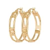 Maison de la Bijouterie Créoles femme plaqué or 3 mm - Y633500 | Femme Boucles D'Oreilles