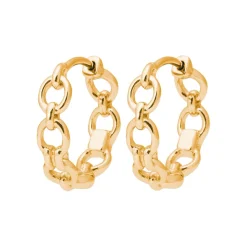 Maison de la Bijouterie Créoles femme plaqué or 2 mm - Y633W00 | Femme Boucles D'Oreilles