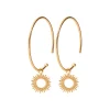 Maison de la Bijouterie Créoles femme plaqué or 3 mm - Y6Y6300 | Femme Boucles D'Oreilles