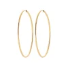 Maison de la Bijouterie Créoles femme plaqué or 6 mm - Y0YY60 | Femme Boucles D'Oreilles
