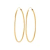 Maison de la Bijouterie Créoles femme plaqué or 5 mm - Y0YY50 | Femme Boucles D'Oreilles