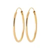 Maison de la Bijouterie Créoles femme plaqué or 3 mm - Y0YY30 | Femme Boucles D'Oreilles