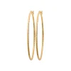 Maison de la Bijouterie Créoles femme plaqué or 5 mm - Y6YY550 | Femme Boucles D'Oreilles