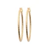 Maison de la Bijouterie Créoles femme plaqué or 29 mm - Y6YY530 | Femme Boucles D'Oreilles