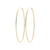 Maison de la Bijouterie Créoles femme plaqué or 8 mm - Y0YYV0 | Femme Boucles D'Oreilles