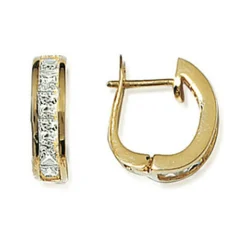 Maison de la Bijouterie Créoles femme plaqué or 16 mm - Y6603YZ | Femme Boucles D'Oreilles